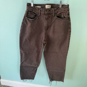 Universal Thread Vintage Straight Brown Pants Size 28/6 Short